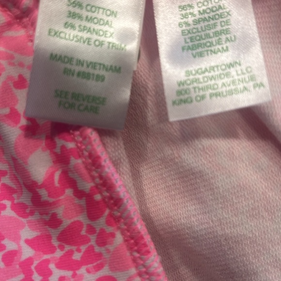 NWT Lilly Pulitzer Pink Romper - Picture 7 of 7